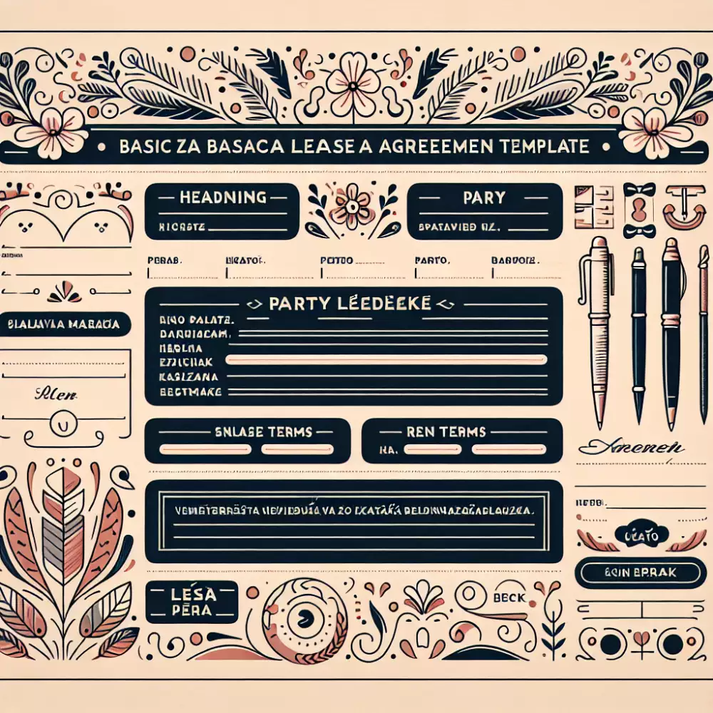 jednoduchá nájemní smlouva vzor ke stažení