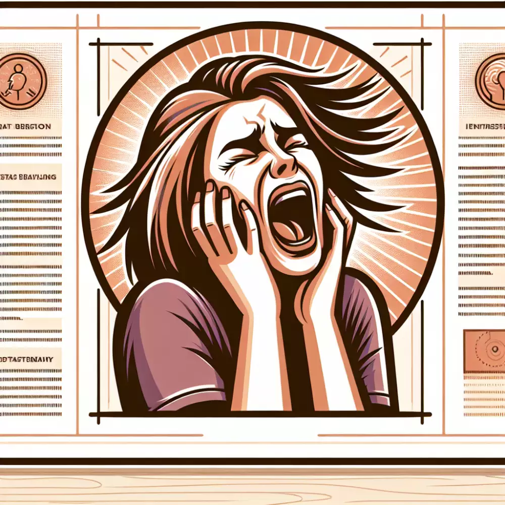 hysterický záchvat u žen